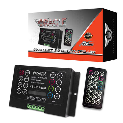 Oracle 2021 Ford Bronco Sport RGB+W Headlight DRL + Halo - ColorSHIFT w/ 2.0 Controller