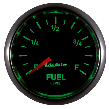Autometer GS 2 1/16in. 0-280 Ohms Fuel Level Gauge - Stepper Motor