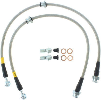 StopTech 00-06 Nissan Sentra SE-R Stainless Steel Rear Brake Lines