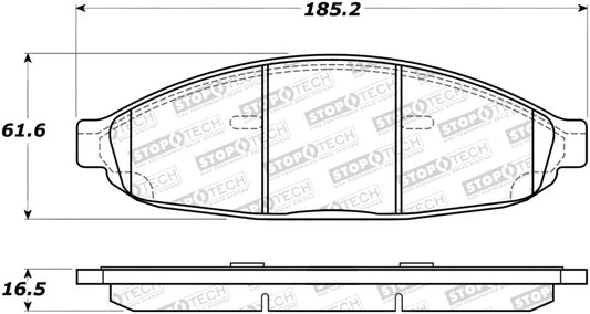 StopTech Street Brake Pads