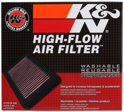 K&N 2015 Jaguar F-Pace V6-3.0L F/I Right Side Replacement Drop In Air Filter