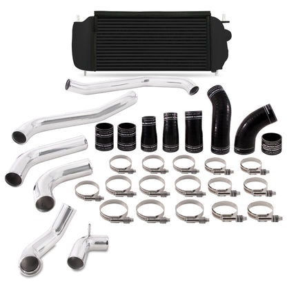 Mishimoto 2017+ Ford F150 3.5L EcoBoost Performance Intercooler Kit - Black Cooler Polished Pipes