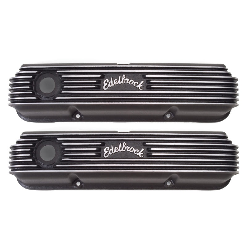 Edelbrock Valve Cover Classic Series Ford 1958-1976 FE V8 Black