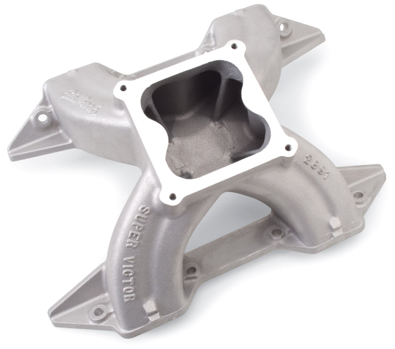 Fixed Wedge Intake Edelbrock Intake Manifold Super Victor Chrysler 440 Max Wedge Dominato ...