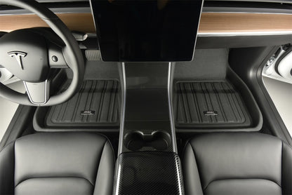 3D MAXpider 19-23 Volkswagen Arteon Kagu Floor Mat- Black R1