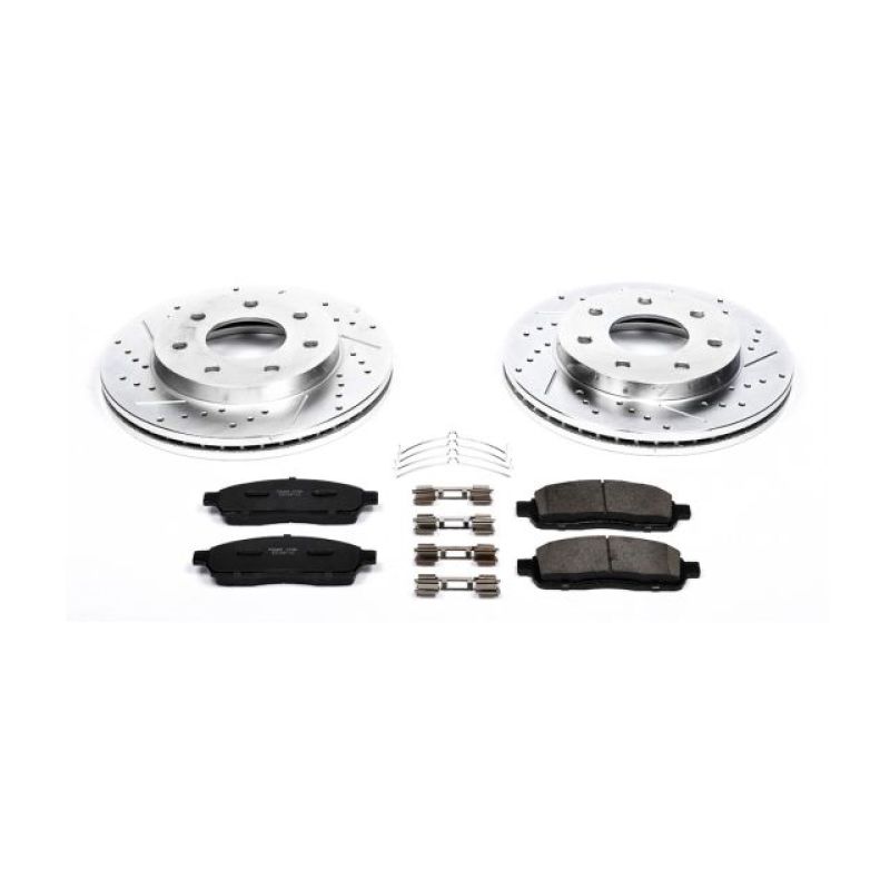 Power Stop 04-08 Ford F-150 Front Z23 Evolution Sport Brake Kit