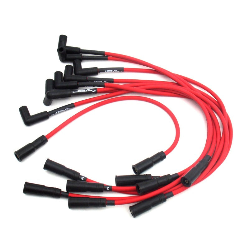 JBA 96-99 GM 5.0L/5.7L Truck Ignition Wires - Red