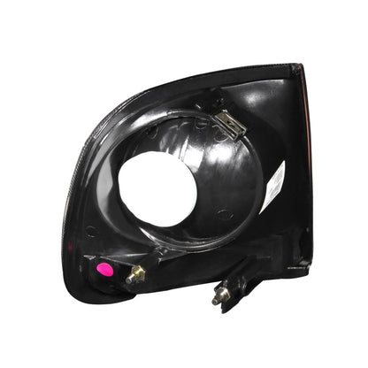 ANZO Corner Lights 1997-2003 Ford F-150 Harley-Davidson Style Corner Lights Chrome w/ Amber Rflct