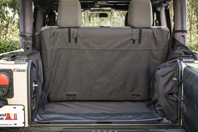 Rugged Ridge C3 Cargo Cover 2-Door w/Subwoofer 07-14 Jeep Wrangler