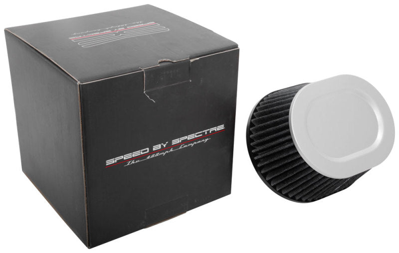 Spectre Conical Air Filter Oval 4in. - Black