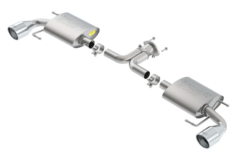 Borla 14-16 Mazda 3 2.0/2.5L AT/MT FWD S-Type Cat-Back Exhaust Single Split Rear Exit