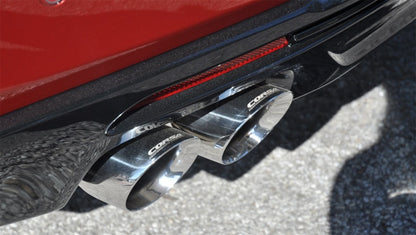 Corsa 16-18 Chevy Camaro SS 147 Xtreme+ 2.75in Cat-Back Dual Rear Exit w/ Single 4.5in Polished Tips