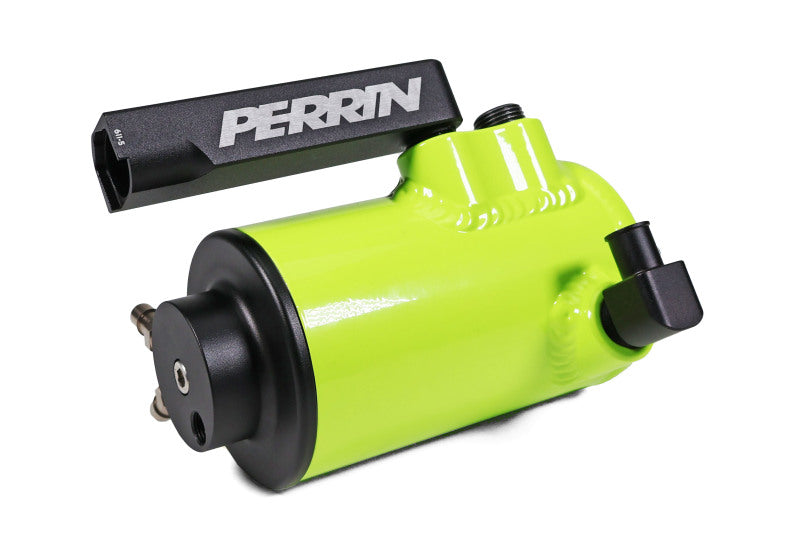 PERRIN 22-24 Subaru WRX Air Oil Separator - Neon Yellow