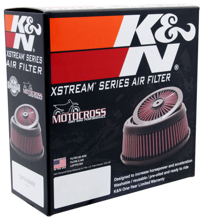 K&N Custom Air Filter Round Tapered 2.688in Height