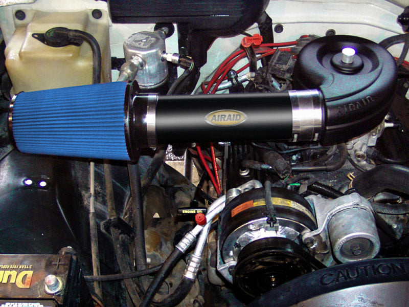 Airaid 88-95 Chevy / GMC 305 / 350 TBI CL Intake System w/ Tube (Dry / Blue Media)