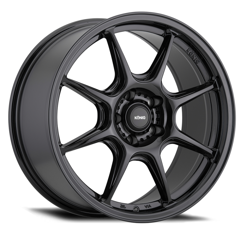 Konig Lockout 16x7.5 5x112 ET45 Gloss Black