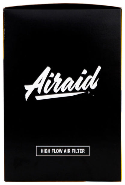 Airaid Universal Air Filter - Cone 4in Flange x 6in Base x 4-5/8in Top x 7in Height - Synthaflow