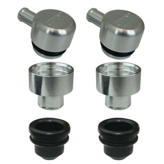 Moroso COPO 3/4in Hose Valve Cover Breathers