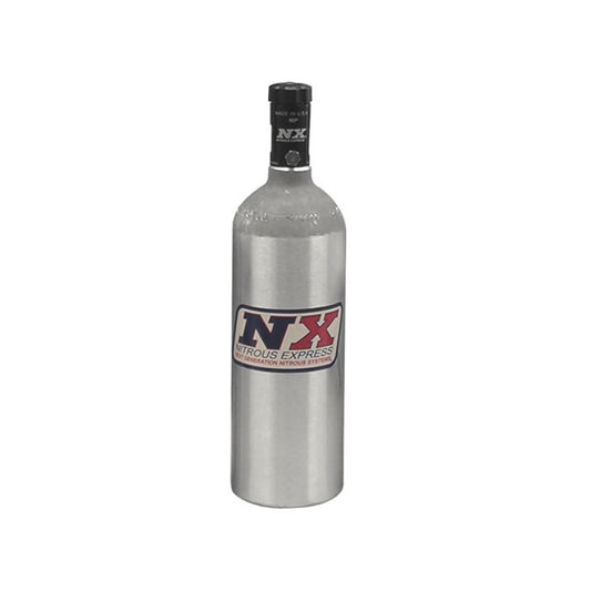 Nitrous Express 1.4lb Bottle w/Motorcycle Valve (3.2 Dia x 11.38 Tall)