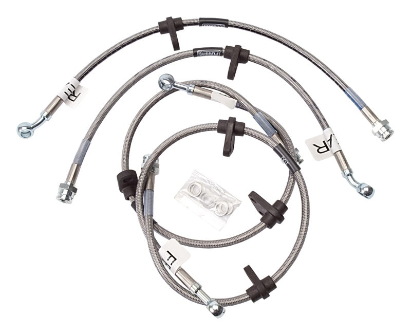 Russell Performance 92-95 Honda Civic (All with rear discs/ no ABS) Brake Line Kit