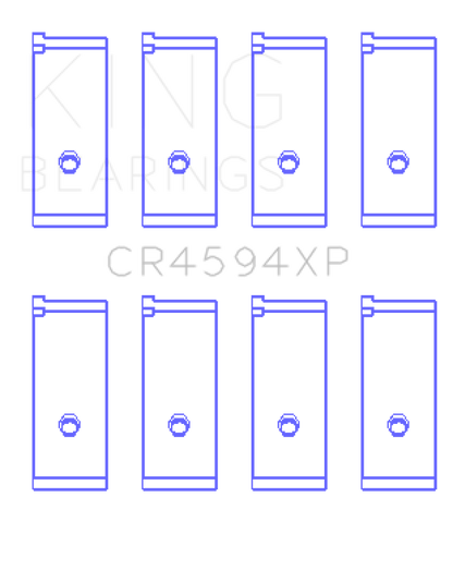 King Engine Bearings Suzuki M18A/M16A/M16A (Size STD) Performance Rod Bearing Set