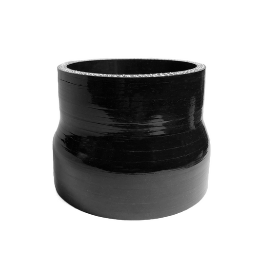 Ticon Industries High Temp 4-Ply Black 2.5in to 2.75in Reinforced Silicone Reducer