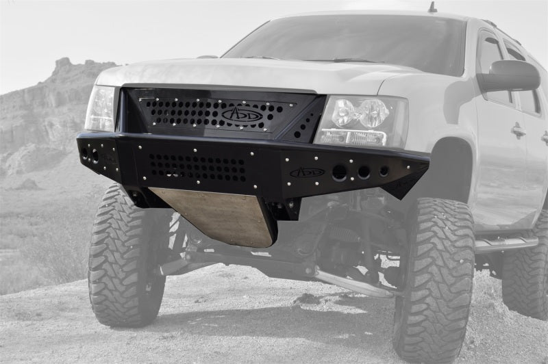 Addictive Desert Designs 07-13 Chevy Tahoe Stealth Front Bumper w/ Integrated Upper Grill