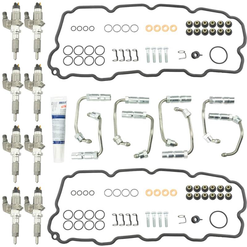 Industrial Injection 01-04.5 Chevrolet Duramax LB7 Stock Bosch Reman Injectors w/ Install Kit