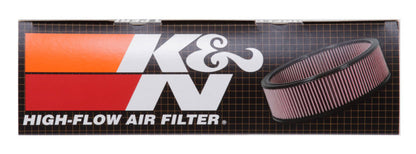 K&N Custom Air Filter 14in OD / 12in ID / 2.813in Height Round Filter