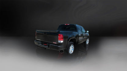 Corsa 2010-2013 Chevrolet Silverado Crew Cab/Short Bed 1500 4.8L V8 Black Sport Cat-Back Exhaust