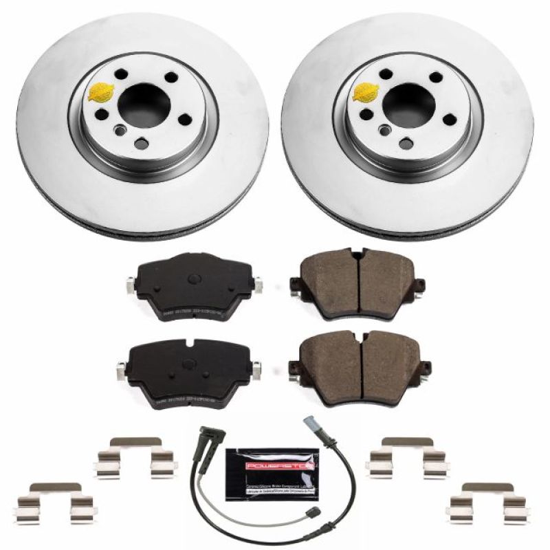 Power Stop 16-19 BMW X1 Front Z23 Evolution Sport Coated Brake Kit