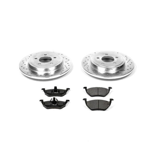 Power Stop 05-08 Ford Escape Rear Z23 Evolution Sport Brake Kit