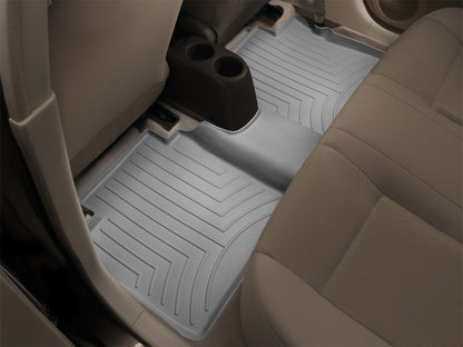 WeatherTech 2013+ Land Rover Range Rover Rear FloorLiner - Grey (Std Wheelbase w/2nd Row Cons)