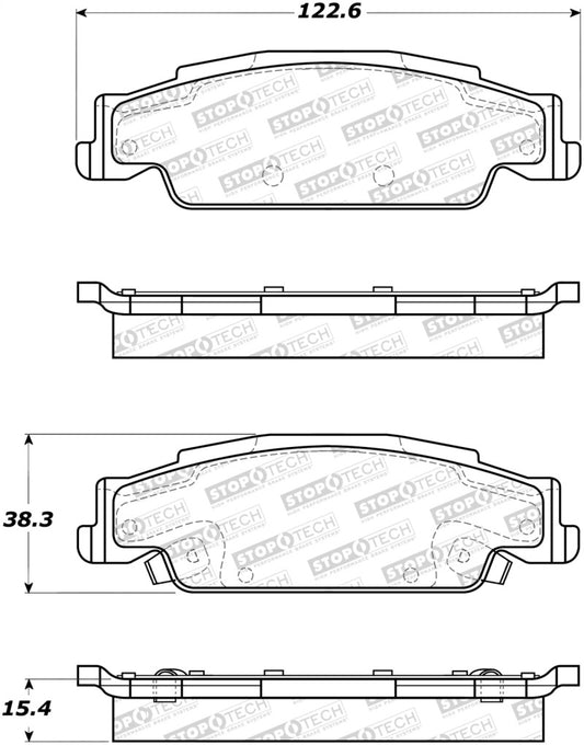 StopTech Street Brake Pads