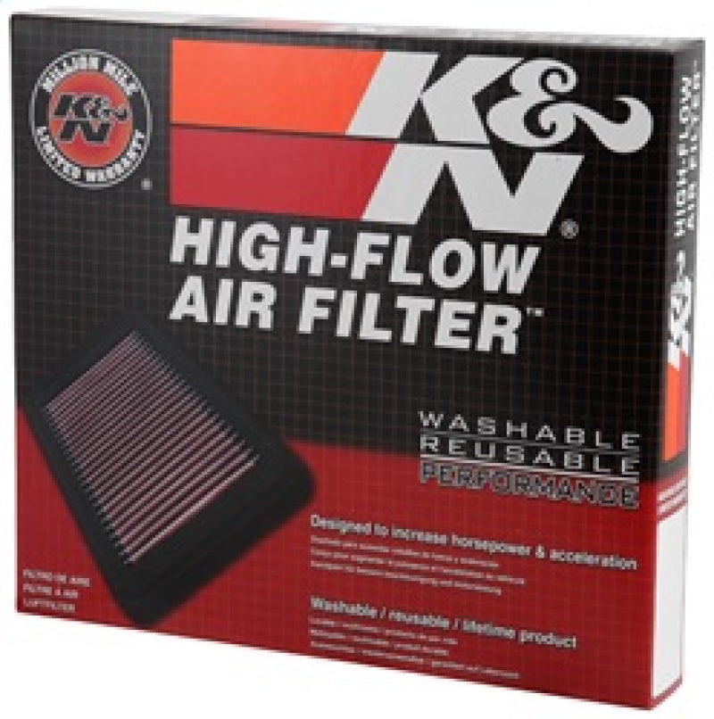 K&N Replacement Panel Air Filter for 2015 Hyundai Genesis Sedan 5.0L V8 (Right)