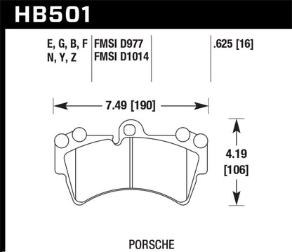 Hawk LTS Street Brake Pads