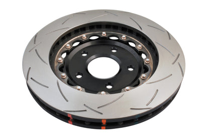 DBA 05-12 Corvette C6 w/Z51 pkg Front Slotted 5000 Series 2 Piece Rotor Assembled w/ Black Hat