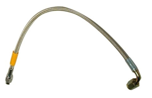 Wilwood Flexline Brake Line 18in OAL -3AN to -3AN Female 90 Degree