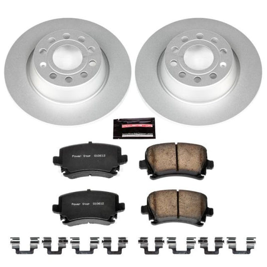 Power Stop 2013 Audi A3 Rear Z23 Evolution Sport Coated Brake Kit