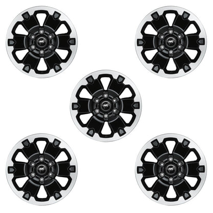 Ford Racing 21-22 Bronco 18in Black Machined Face Wheel Kit