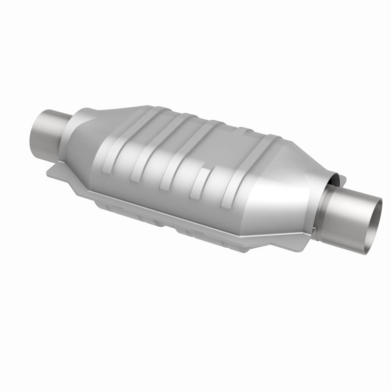 MagnaFlow Univ Cat Conv 2.5in Inlet/Outlet Center/Center Oval 12in Body L x 7in W x 16in Overall L