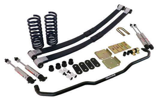 Ridetech 67-69 GM F-Body Small Block/LS StreetGrip Suspension System w/o Ball Joints & Bushings