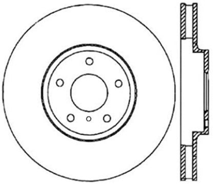 Stoptech 06-07 350Z / 05-07 G35 / 06-07 G35X Front CRYO-STOP Rotor