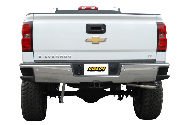 Gibson 14-18 GMC Sierra 1500 Denali 5.3L 3.5in Cat-Back Single Exhaust - Stainless