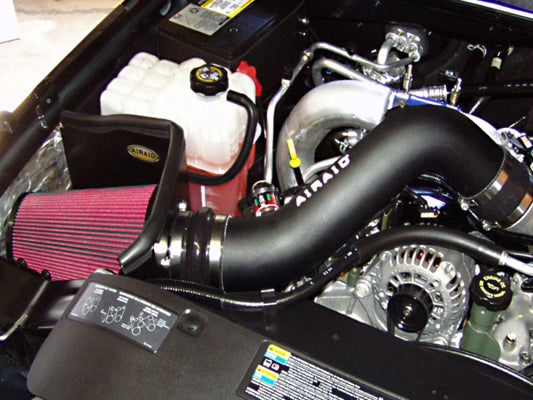 Airaid 01-04 Chevy & GMC Duramax 6.6L LB7 CAD Intake System w/ Tube (Dry / Red Media)