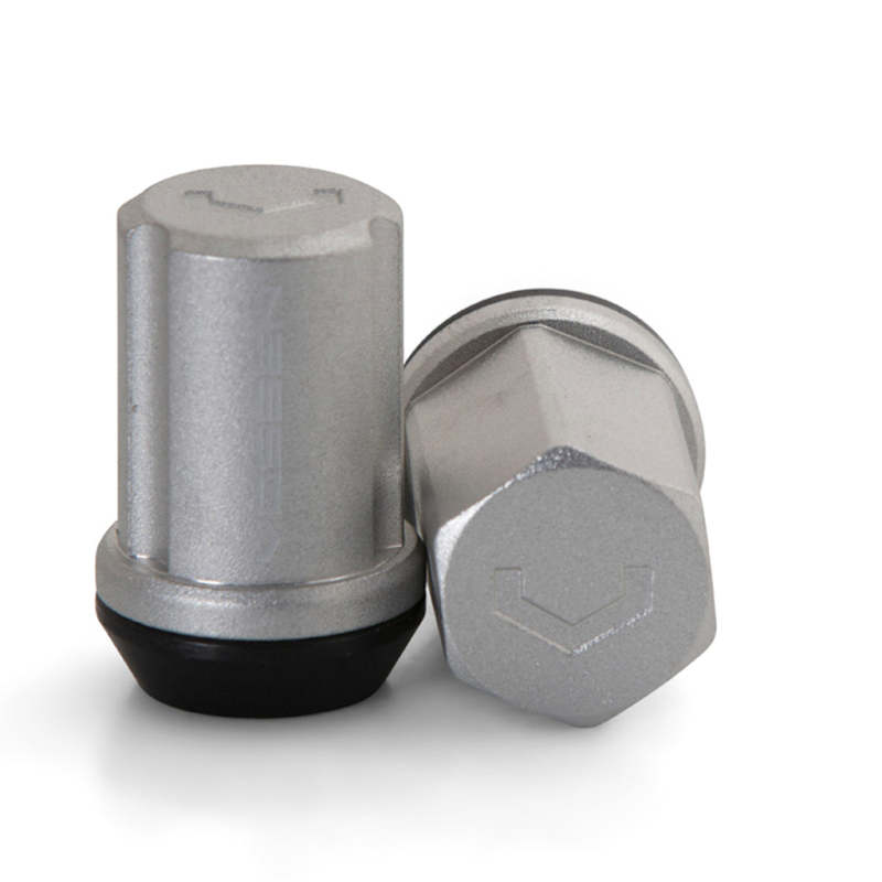 Vossen 35mm Lock Nut - 12x1.25 - 19mm Hex - Cone Seat - Silver (Set of 4)