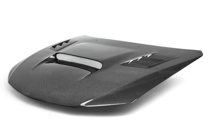 Seibon 08-09 Subaru WRX/STi CW-style Carbon Fiber Hood