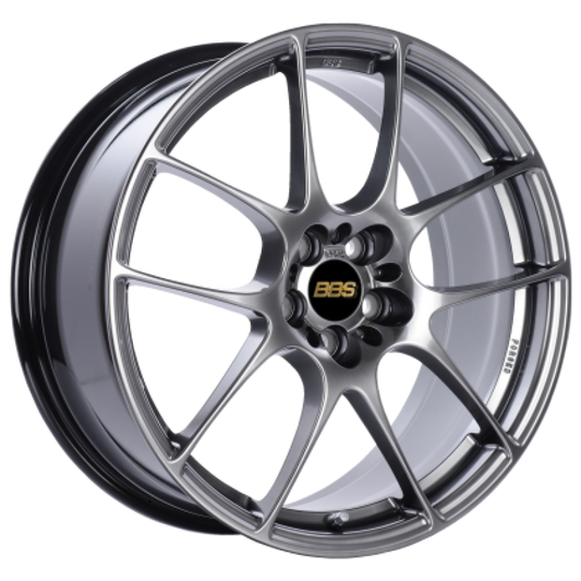 BBS RF 18x8.5 5x112 ET38 Diamond Black Wheel PFS/Clip Required