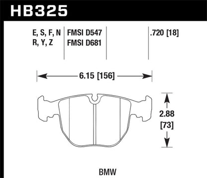 Hawk LTS Street Brake Pads