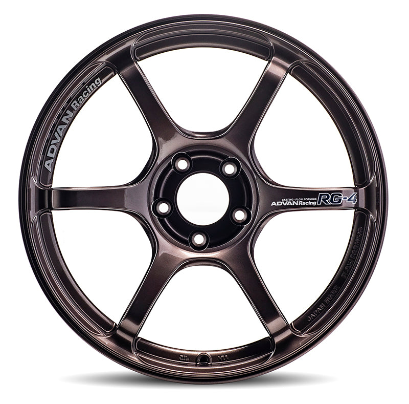 Advan RG-4 18x7.5 +47 5x114.3 Racing Copper Bronze Wheel